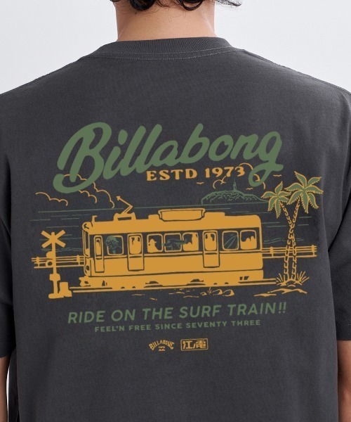 BILLABONG(ビラボン)の「ビラボン BILLABONG SURF TRAIN(Tシャツ/カットソー・メンズ・グリーン/クリーム/ダークグレー・M/L/LL)」の10枚目の写真