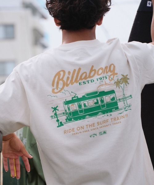 BILLABONG(ビラボン)の「ビラボン BILLABONG SURF TRAIN(Tシャツ/カットソー・メンズ・グリーン/クリーム/ダークグレー・M/L/LL)」の18枚目の写真