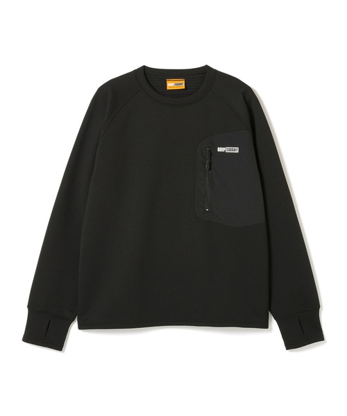 GRIP SWANY(グリップスワニー)の「【GSMCT-217】 GRID WARM CREW(スウェット・メンズ・ダークネイビー/オリーブ/ブラック・XXL/XL/L/M/S)」の1枚目の写真