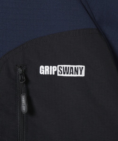 GRIP SWANY(グリップスワニー)の「【GSMCT-217】 GRID WARM CREW(スウェット・メンズ・ダークネイビー/オリーブ/ブラック・XXL/XL/L/M/S)」の10枚目の写真