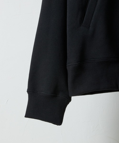 NUMBER (N)INE(ナンバーナイン)の「2P SKULL WAPPEN RIB COLLAR FRENCH TERRY TRACK JACKET / 2スカル ワッペン刺繍 リブカラー スウェット トラックジャケット(ジャージ・メンズ・ブラック・2/4/3)」の3枚目の写真