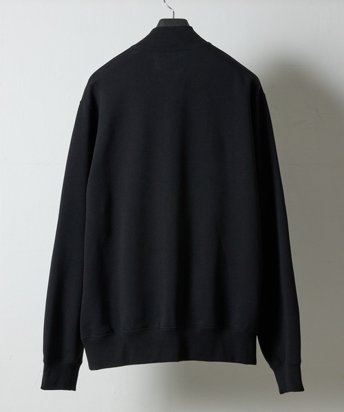 NUMBER (N)INE(ナンバーナイン)の「2P SKULL WAPPEN RIB COLLAR FRENCH TERRY TRACK JACKET / 2スカル ワッペン刺繍 リブカラー スウェット トラックジャケット(ジャージ・メンズ・ブラック・2/4/3)」の2枚目の写真