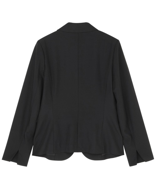 TOKYO SHIRTS(トウキョウシャツ)の「ジャケット テーラード ツイル セットアップ可能 レディース(テーラードジャケット・レディース・ブラック/ネイビー・M/L)」の4枚目の写真