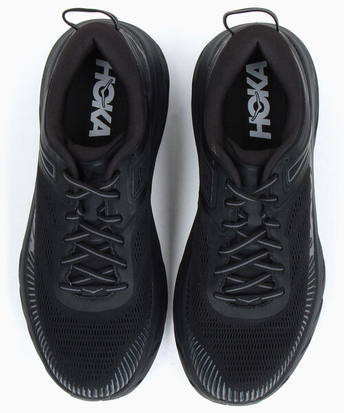 HOKA(ホカ)の「HOKA/ホカ Bondi 7/ボンダイ 7(スニーカー・メンズ・ブラック・9/10/8)」の2枚目の写真