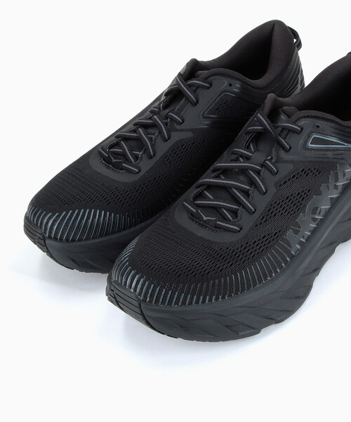 HOKA(ホカ)の「HOKA/ホカ Bondi 7/ボンダイ 7(スニーカー・メンズ・ブラック・9/10/8)」の6枚目の写真