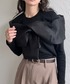 deux amour（ドゥーザムール）の「胸元長袖カシュクールトップス（Tシャツ/カットソー・MEDIUM）」