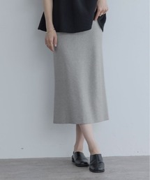 リブ ニット ナロー スカート