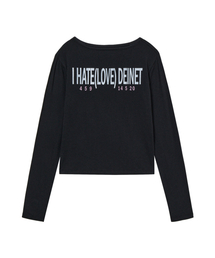 I HATE LONG SLEEVE IN BLACK