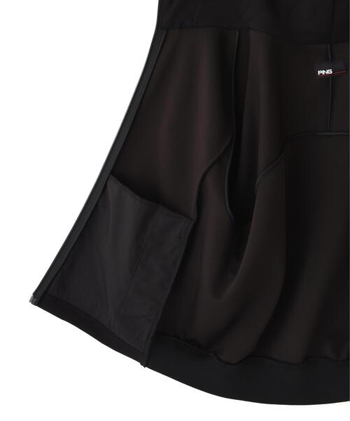 PING（ピン）の「【PING APPAREL】全方向ストレッチダンボールニットフルジップフーディー (LADIES)（スウェット・レディース・ブラック/ホワイト/グレー/ベージュ・LL/L/S/M）」の18枚目の写真