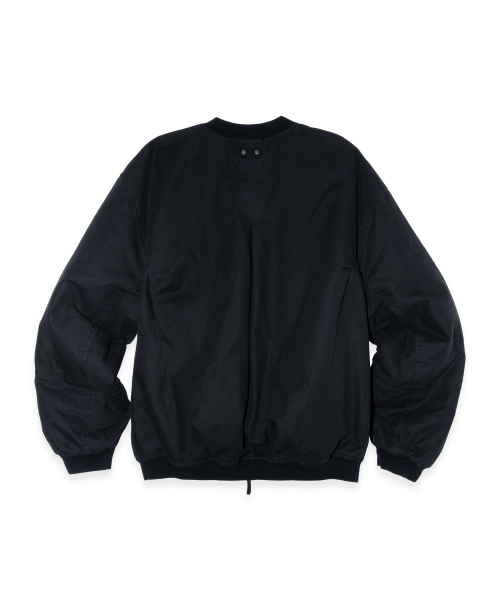 ETCE(イーティーシーイー)の「ウォッシュドクロップボンバー(ブラック)(ブルゾン・メンズ・その他・MEDIUM/LARGE/X-LARGE)」の2枚目の写真