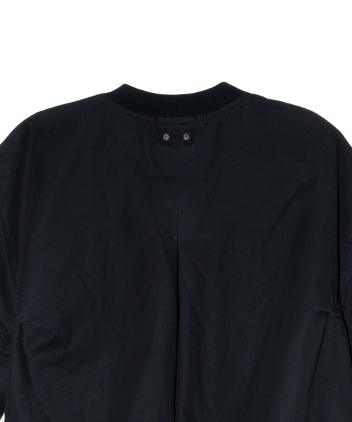 ETCE(イーティーシーイー)の「ウォッシュドクロップボンバー(ブラック)(ブルゾン・メンズ・その他・MEDIUM/LARGE/X-LARGE)」の4枚目の写真
