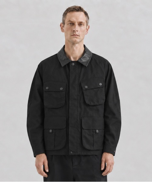 WHITE MOUNTAINEERING(ホワイトマウンテニアリング)の「【White Mountaineering / ホワイトマウンテニアリング】別注BLK HANTING JACKET(ブルゾン・メンズ・ブラック・2/1/0/3)」の1枚目の写真