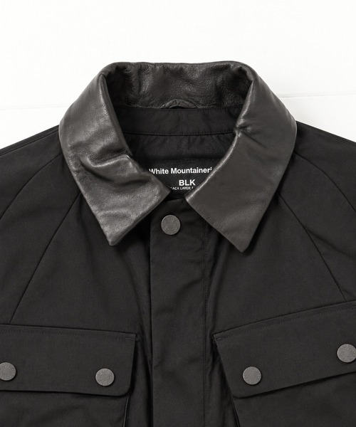 WHITE MOUNTAINEERING(ホワイトマウンテニアリング)の「【White Mountaineering / ホワイトマウンテニアリング】別注BLK HANTING JACKET(ブルゾン・メンズ・ブラック・2/1/0/3)」の6枚目の写真