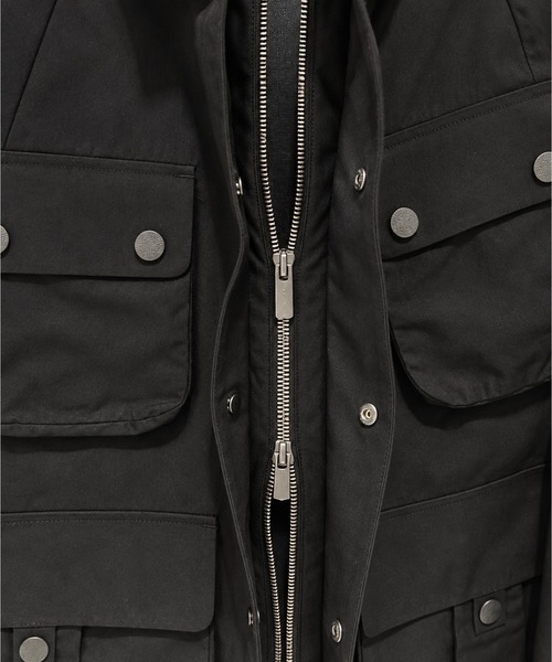 WHITE MOUNTAINEERING(ホワイトマウンテニアリング)の「【White Mountaineering / ホワイトマウンテニアリング】別注BLK HANTING JACKET(ブルゾン・メンズ・ブラック・2/1/0/3)」の7枚目の写真