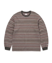 Pattern Striped L/S Tee