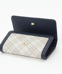 BLUE LABEL CRESTBRIDGE クレストブリッジチェックキーケース クレストブリッジチェックPVCキーケース