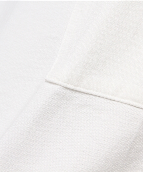 Denime(ドゥニーム)の「【MadeInJapan】BASIC CUTSEW/ベーシックカットソーVネックポケT(Tシャツ/カットソー・メンズ・ホワイト/ネイビー/杢グレー/ブラック/ライトブラウン・LARGE/SMALL/MEDIUM/X-SMALL/X-LARGE)」の19枚目の写真