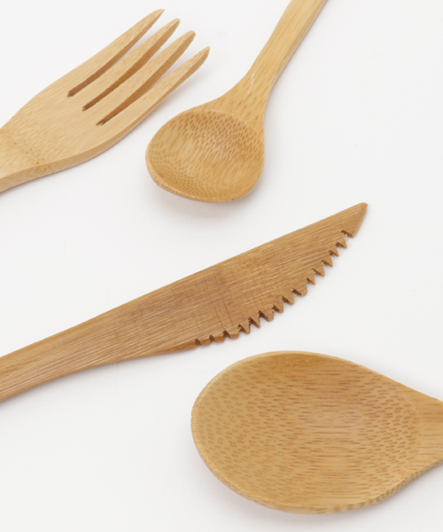 バンブーモーニングカトラリー4本アソートセット[Bamboocutlery/バンブーカトラリー