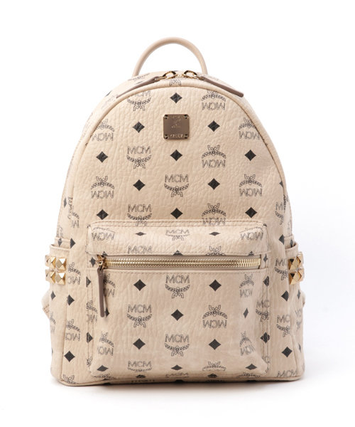 MCM（エムシーエム）の「MCM/エムシーエム/Basic BackPack Small （バックパック/リュック・レディース・ブラック/ブラウン/ボルドー/ベージュ・SMALL）」の3枚目の写真