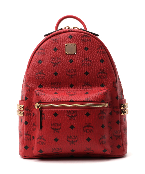 MCM（エムシーエム）の「MCM/エムシーエム/Basic BackPack Small （バックパック/リュック・レディース・ブラック/ブラウン/ボルドー/ベージュ・SMALL）」の4枚目の写真