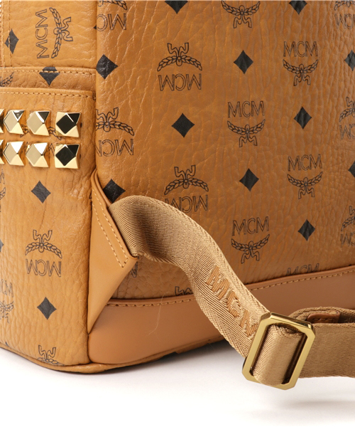 MCM（エムシーエム）の「MCM/エムシーエム/Basic BackPack Small （バックパック/リュック・レディース・ブラック/ブラウン/ボルドー/ベージュ・SMALL）」の8枚目の写真