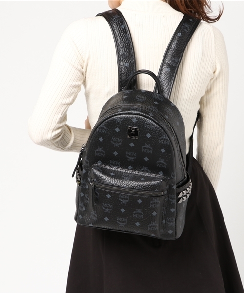MCM（エムシーエム）の「MCM/エムシーエム/Basic BackPack Small （バックパック/リュック・レディース・ブラック/ブラウン/ボルドー/ベージュ・SMALL）」の13枚目の写真