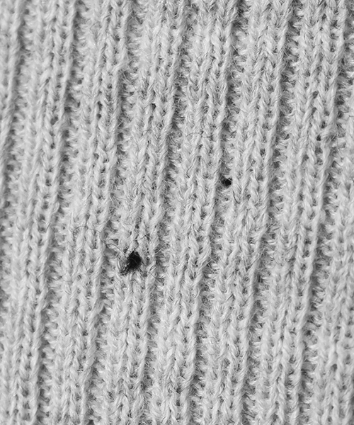 Pierrot（ピエロ）の「リブ編みニットハイネックトップス（ニット/セーター・レディース・カーキ/グレー系その他/ブラック/ブルー系その他/ネイビー/グリーン系その他/杢グレー/ベージュ/アイボリー/ブラウン系その他・L/M）」の20枚目の写真