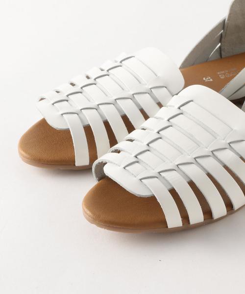 green label relaxing（グリーンレーベルリラクシング）の「◆CB EX PAOLO BOVE サンダル ◆（サンダル・レディース・ホワイト/ブラック/ダークブラウン/ベージュ/シルバー・35/36/37/38）」の15枚目の写真