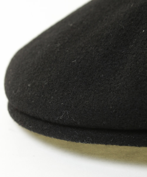 KANGOL（カンゴール）の「KANGOL WOOL 504（ハンチング/ベレー帽・メンズ・ブラック/グレー/ネイビー・MEDIUM/LARGE）」の6枚目の写真