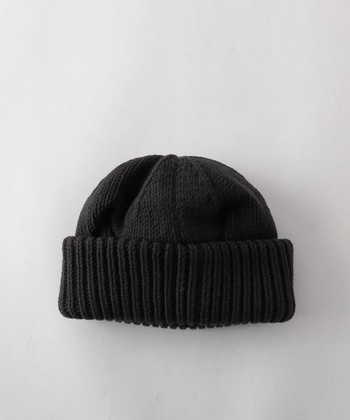 crepuscule（クレプスキュール）の「＜crepuscule＞ KNIT CAP/ﾆｯﾄｷｬｯﾌﾟ◆（ニットキャップ/ビーニー・メンズ・ブラック/ロイヤルブルー/その他2/その他1・FREE）」の2枚目の写真
