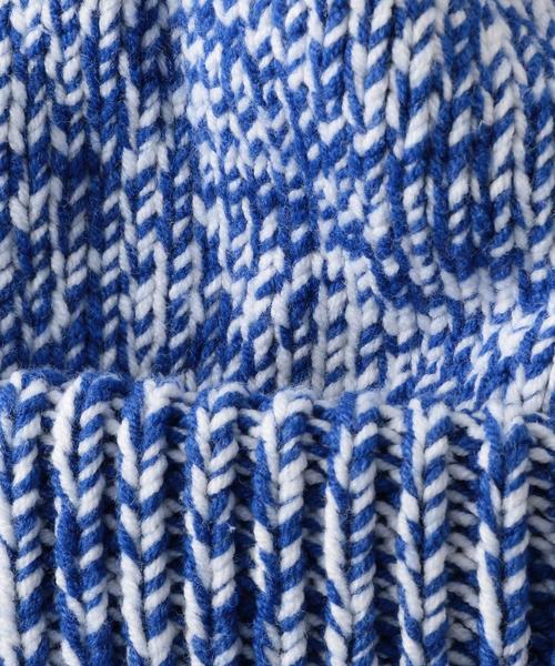 crepuscule（クレプスキュール）の「＜crepuscule＞ KNIT CAP/ﾆｯﾄｷｬｯﾌﾟ◆（ニットキャップ/ビーニー・メンズ・ブラック/ロイヤルブルー/その他2/その他1・FREE）」の7枚目の写真