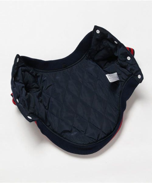 XLARGE(エクストララージ)の「XLARGE/エクストララージ/OGロゴバーシティジャケット/犬服(ドッグウェア)(ペットウェア・レディース・ネイビー/グレー・2L/2M/S/XS/M/L)」の6枚目の写真