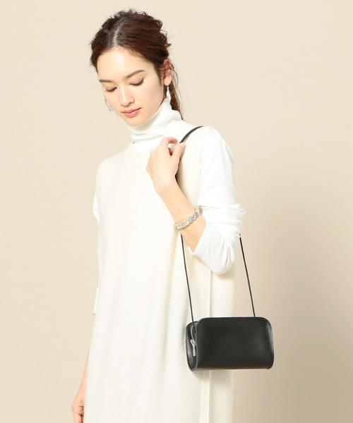 MARIA JOBSE（マリアヨフセ）の「＜MARIA JOBSE＞INSIDEOUT レザーショルダーバッグ ◆（ショルダーバッグ・レディース・ブラック・FREE）」の7枚目の写真