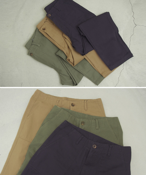 select MOCA(セレクトモカ)の「柔らかコットン素材◆ハイウエスト美シルエット両サイドポケットベルトループ付きベイカーパンツ(その他パンツ・レディース・ベージュ/ネイビー/カーキ/ブラック/アイボリー/オレンジ・FREE)」の8枚目の写真