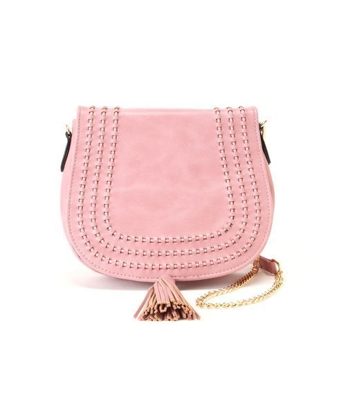 アーバンエクスプレッション ショルダーバッグ バッグ レディース Ribbon Shoulder Bag Magenta アーバンエクスプレッション レディース ショルダーバッグ バッグ