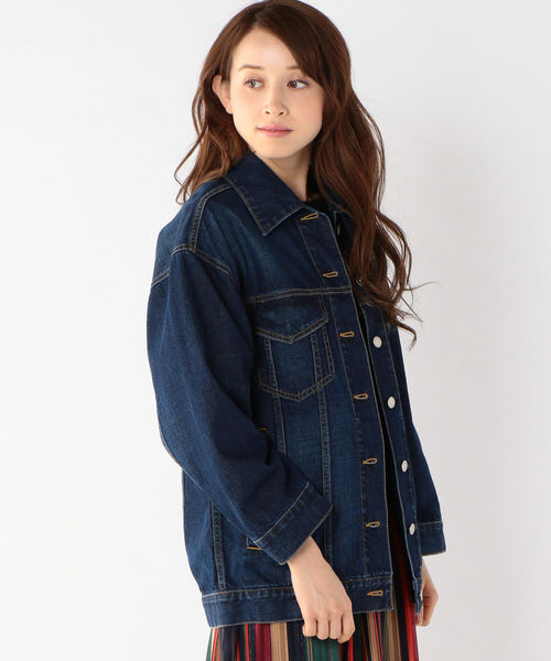 ☆新品タグ付☆エシンタ Levisリメイクビンテージデニムポンチョ