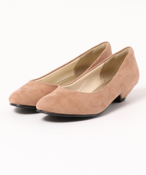 ALETTA（アレッタ）の「ALETTA-ｱﾚｯﾀ- 究極のプレーンパンプス -ローヒール-（パンプス・レディース・ブラック/ブラック系その他/ライトグレー/アッシュグレー/ベージュ/ベージュ系その他/ネイビー/ダークブラック/グレイッシュベージュ/ブルー系その他/ピンクベージュ/ライトピンク/マスタード/レッド/カーキ/アイボリー/グレー系その他/杢グレー/サーモンピンク/ライトベージュ/シルバー/ローズ/モカ/グレー/インディゴブルー/バーガンディー/ダークグリーン/ブラウン/ミックスグレー/ダークネイビー/ライトブラウン/シルバー系その他/その他/エメラルド/スモークピンク/ダークブラウン/ブラウン系その他/グレー系その他2/ブラック系/ナチュラル/トップグレー・21.5cm/22.0cm/22.5cm/23.0cm/23.5cm/24.0cm/24.5cm/25.0cm/25.5cm/26.0cm）」の14枚目の写真