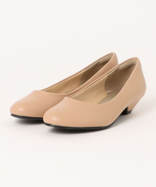 ALETTA（アレッタ）の「ALETTA-ｱﾚｯﾀ- 究極のプレーンパンプス -ローヒール-（パンプス・レディース・ブラック/ブラック系その他/ライトグレー/アッシュグレー/ベージュ/ベージュ系その他/ネイビー/ダークブラック/グレイッシュベージュ/ブルー系その他/ピンクベージュ/ライトピンク/マスタード/レッド/カーキ/アイボリー/グレー系その他/杢グレー/サーモンピンク/ライトベージュ/シルバー/ローズ/モカ/グレー/インディゴブルー/バーガンディー/ダークグリーン/ブラウン/ミックスグレー/ダークネイビー/ライトブラウン/シルバー系その他/その他/エメラルド/スモークピンク/ダークブラウン/ブラウン系その他/グレー系その他2/ブラック系/ナチュラル/トップグレー・21.5cm/22.0cm/22.5cm/23.0cm/23.5cm/24.0cm/24.5cm/25.0cm/25.5cm/26.0cm）」の20枚目の写真