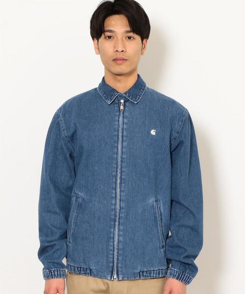デニムジャケット 青 カーハート carhartt（ジャケット/アウター ・ ブルー・ネイビー/青色系）の
