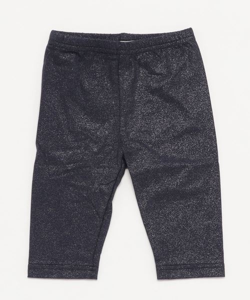 Catherine Cottage（キャサリンコテージ）の「ラメレギンス ７分丈（レギンス/スパッツ・キッズ・ブラック系その他2/グレー系その他2/ブルー系その他7/パープル系その他6/イエロー系その他2/ピンク系その他2・90/100/110/120/130/140）」の3枚目の写真