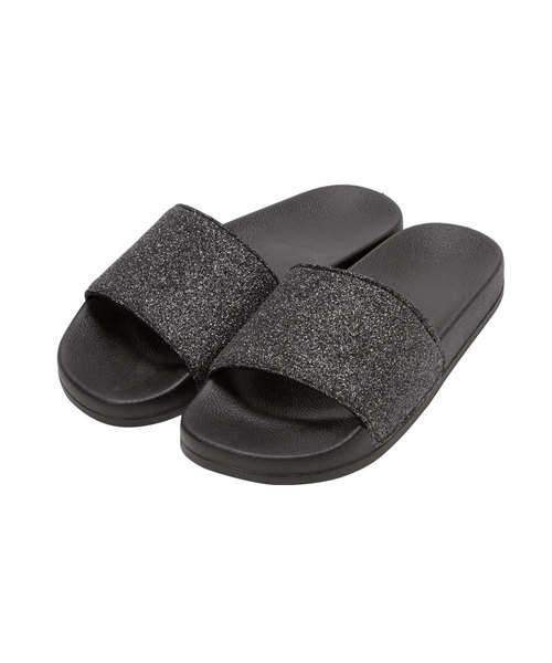 Newlyme（ニューリーミー）の「楽チンフラットカラバリシャワーサンダル（サンダル・レディース・ブラック/ピンク系その他/グリーン系その他/ゴールド系その他/ピンク系その他2/ホワイト/ブラック系その他/シルバー系その他・23㎝/24㎝/23.5㎝/24.5㎝/25.5cm/25㎝）」の3枚目の写真