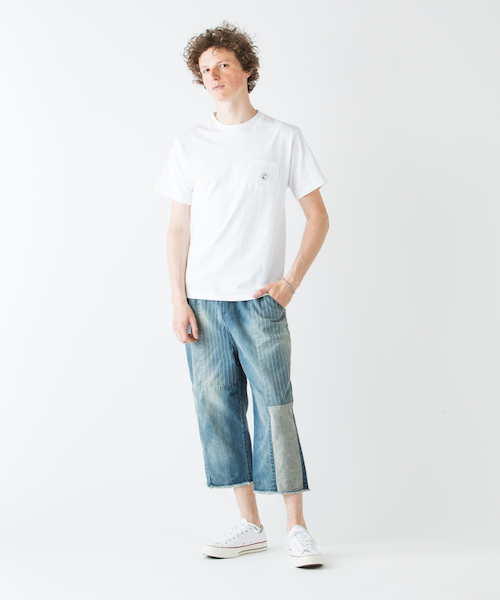 rehacer(レアセル)の「rehacer : Heavy Weight One Point CS(Tシャツ/カットソー・メンズ・ホワイト/ブラック・SMALL/MEDIUM/LARGE)」の10枚目の写真