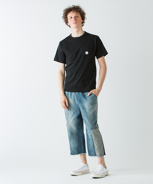 rehacer(レアセル)の「rehacer : Heavy Weight One Point CS(Tシャツ/カットソー・メンズ・ホワイト/ブラック・SMALL/MEDIUM/LARGE)」の6枚目の写真