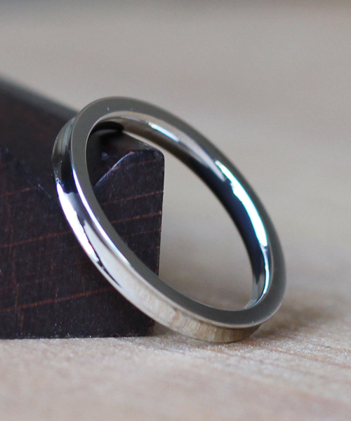 TONE SELECT GOODS（トーンセレクトグッズ）の「【vie】ステンレスリング/医療用器具にも使われるステンレス316L使用（金属アレルギーフリー）（リング・メンズ・シルバー/ブラック・#11/#13/#15/#17/#19/#21/#7/#9）」の7枚目の写真