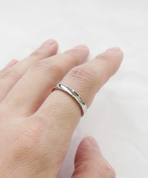 TONE SELECT GOODS（トーンセレクトグッズ）の「【vie】ステンレスリング/医療用器具にも使われるステンレス316L使用（金属アレルギーフリー）（リング・メンズ・シルバー/ブラック・#11/#13/#15/#17/#19/#21/#7/#9）」の9枚目の写真