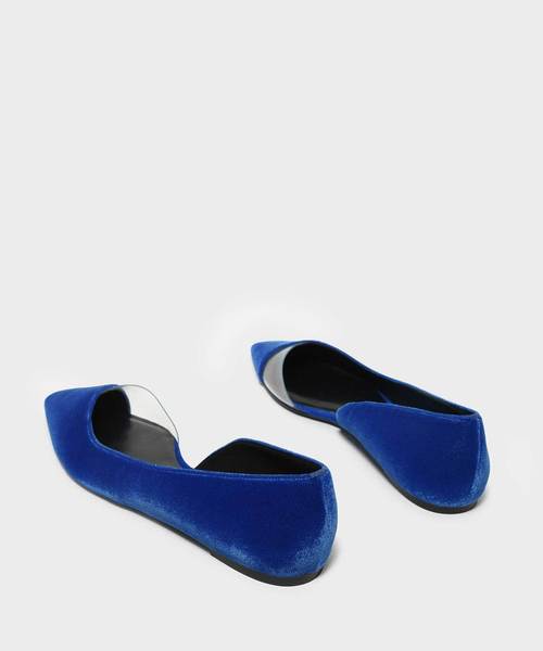 CHARLES & KEITH(チャールズ & キース)の「トランスペアレントパネルバレリーナ / TRANSPARENT PANEL BALLERINAS(バレエシューズ・レディース・ブラック/ブルー・22.5cm/23cm/23.5cm/24.5cm/25cm)」の11枚目の写真