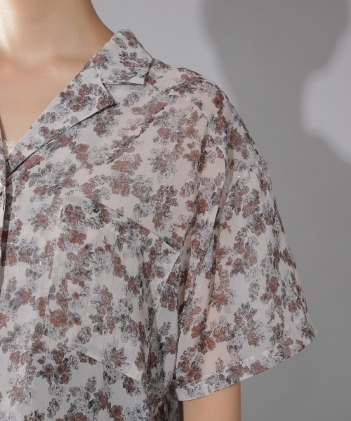 PAGEBOY トップス　花柄 PAGEBOY レディース 花柄 シンプル Tシャツ カットソー トップス