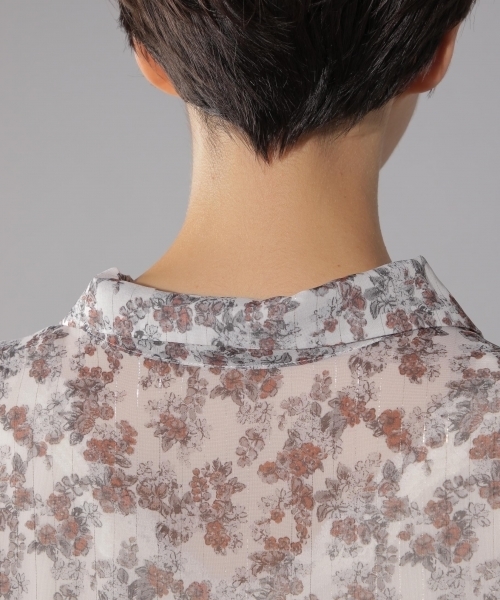 PAGEBOY（ページボーイ）の「フラワー開襟シャツ（シャツ/ブラウス・レディース・ホワイト/ブラック/オレンジ・FREE）」の19枚目の写真