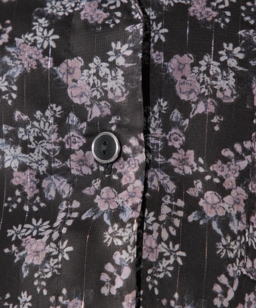 PAGEBOY（ページボーイ）の「フラワー開襟シャツ（シャツ/ブラウス・レディース・ホワイト/ブラック/オレンジ・FREE）」の22枚目の写真