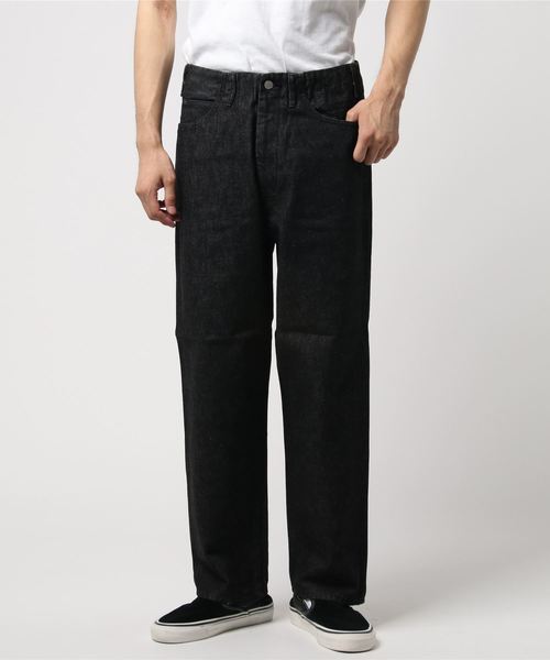 WESTOVERALLS（ウエストオーバーオールズ）の「WESTOVERALLS/ ウェストオーバーオールズ： 801S＃（デニムパンツ・メンズ・ブラック/コバルトブルー・34/32/30/28）」の5枚目の写真